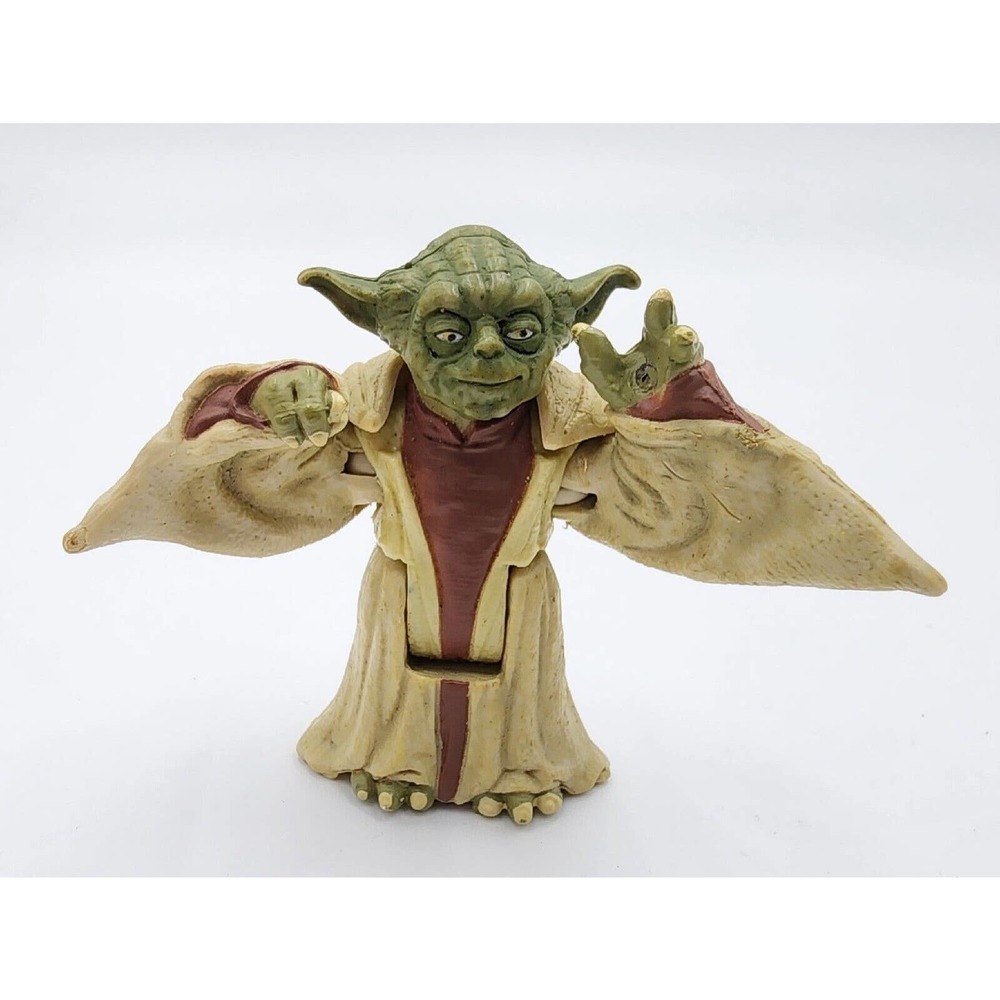 Star Wars Yoda Episode 1 Action Figure Loose Phantom Menace 3.75" Hasbro '99 VTG